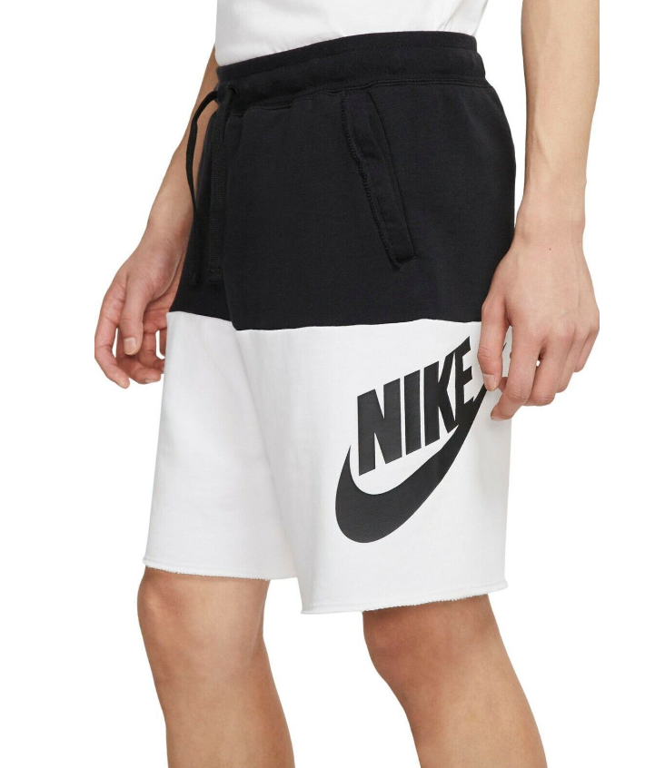 New With Tags Men's Nike Athletic Gym Alumni Muscle Logo Shorts Joggers Black